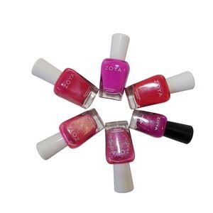 Zoya Nail Lacquer Lot 6 Tiggy Vita Sunday Brinkley Mindy Inez Neon Summer 2025